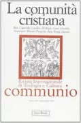 Copertina libro <b>La comunità cristiana</b>