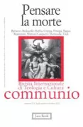 Copertina libro PENSARE LA MORTE. COMMUNIO N.233 AA. VV