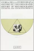 Copertina libro STORIA DELLA STORIOGRAFIA
