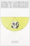 Copertina libro STORIA DELLA STORIOGRAFIA