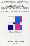 Copertina libro <b>Materiali sul neocontrattualismo</b>