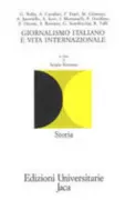 Copertina libro <b>Giornalismo italiano e vita internazionale</b>