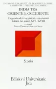 Copertina libro <b>India tra Oriente e Occidente</b>