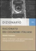 Copertina libro <b>Dizionario ragionato dei cognomi italiani</b>
