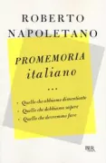 Copertina libro <b>Promemoria italiano</b>