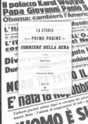 Copertina libro <b>La storia nelle prime pagine del Corriere della Sera</b>