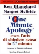 Copertina libro <b>L'One minute apology<br></b>(titolo originale o altro titolo: <i>The one minute apology</i>)