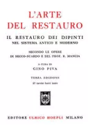 Copertina libro <b>L'arte del restauro</b>