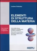Copertina libro <b>Elementi di struttura della materia</b>