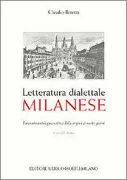 Copertina libro <b>Letteratura dialettale milanese</b>