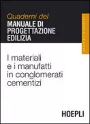 Copertina libro <b>I materiali e i manufatti in conglomerati cementizi</b>
