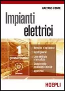 Copertina libro <b>1: Normativa e legislazione, aspetti generali, linee elettriche e loro calcolo, sicurezza delle installazioni elettriche, applicazioni</b>