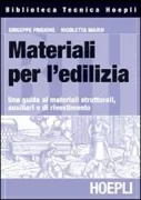 Copertina libro <b>Materiali per l'edilizia</b>