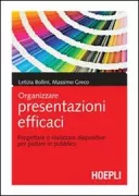 Copertina libro <b>Organizzare presentazioni efficaci</b>