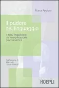 Copertina libro <b>Il pudore nel linguaggio</b>