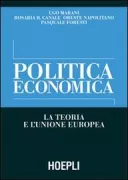Copertina libro <b>Politica economica</b>