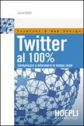 Copertina libro <b>Twitter al 100%</b>