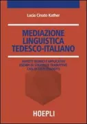 Copertina libro <b>Mediazione linguistica tedesco-italiano</b>