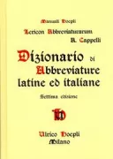 Copertina libro <b>Lexicon abbreviaturarum</b>