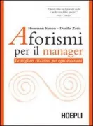 Copertina libro <b>Aforismi per il manager</b>