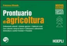 Copertina libro <b>Prontuario di agricoltura</b>