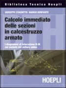 Copertina libro <b>Calcolo immediato delle sezioni in calcestruzzo armato</b>