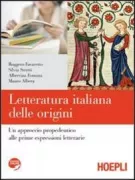 Copertina libro <b>Letteratura italiana dalle origini</b>
