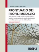 Copertina libro <b>Prontuario dei profili metallici</b>