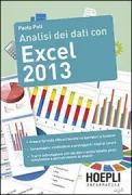 Copertina libro <b>Analisi dei dati con Excel 2013</b>