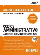 Copertina libro <b>Codice amministrativo 2017</b>
