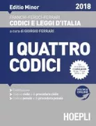 Copertina libro <b>I quattro codici</b>