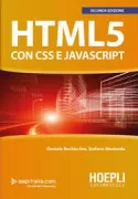 Copertina libro <b>HTML5 con CSS e JavaScript</b>