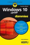 Copertina libro <b>Windows 10 espresso for dummies<br></b>(titolo originale o altro titolo: <i>Windows 10 for dummies</i>)