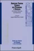 Copertina libro <b>Amintore Fanfani: storico dell'economia e statista/economic historian and statesman</b>