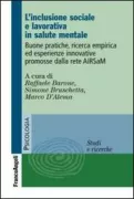 Copertina libro <b>L'inclusione sociale e lavorativa in salute mentale</b>