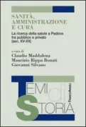 Copertina libro <b>Sanità amministrazione e cura</b>