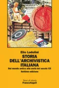 Copertina libro <b>Storia dell'archivistica italiana</b>