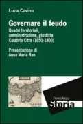 Copertina libro <b>Governare il feudo</b>