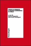 Copertina libro <b>Legge di stabilità e politica economica in Italia</b>