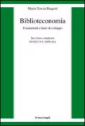 Copertina libro <b>Biblioteconomia</b>