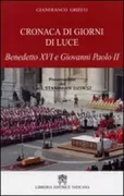 Copertina libro <b>Cronaca di giorni di luce</b>