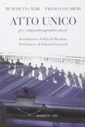 Copertina libro <b>Atto unico</b>