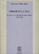 Copertina libro <b>Obbedienza e pace</b>