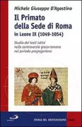 Copertina libro <b>Il primato della sede di Roma in Leone 9. (1049-1054)</b>