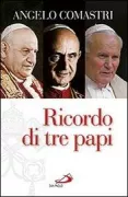Copertina libro <b>Ricordo di tre papi</b>