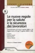 Copertina libro <b>Le nuove regole per la salute e la sicurezza dei lavoratori</b>