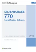 Copertina libro <b>Dichiarazione 770 semplificato e ordinario</b>