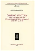 Copertina libro <b>Comino Ventura</b>