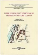 Copertina libro <b>Liber hominum et personarum comitatus Pistorii (1293-1294)</b>