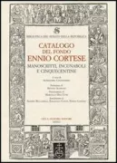 Copertina libro <b>Catalogo del fondo Ennio Cortese</b>